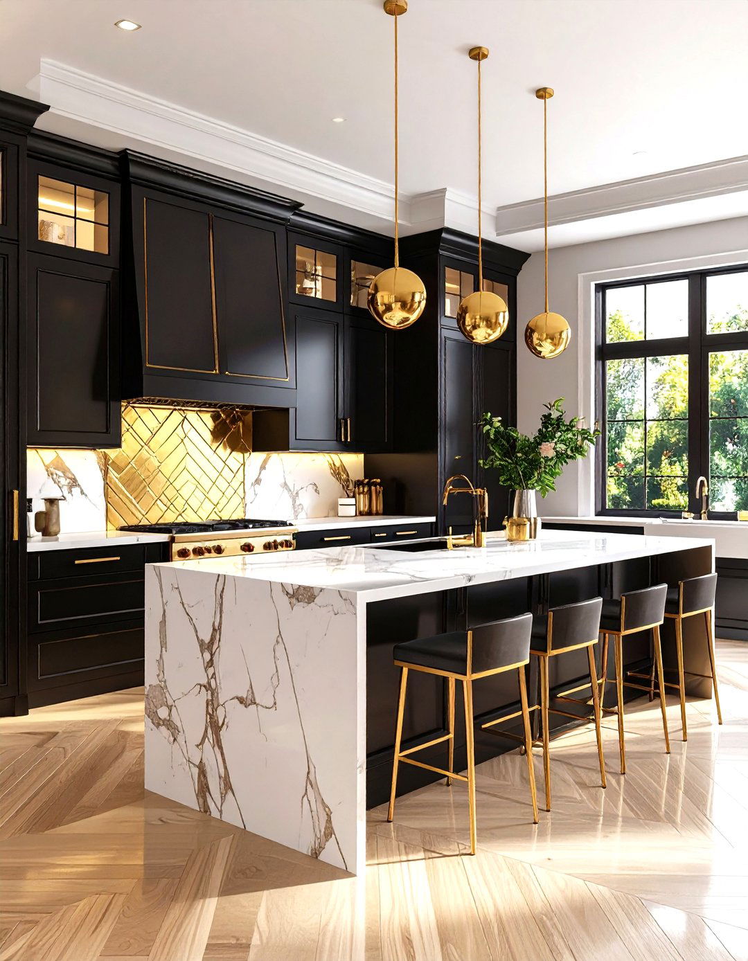 The Glamorous Art Deco Kitchen - 30 kitchen inspiration