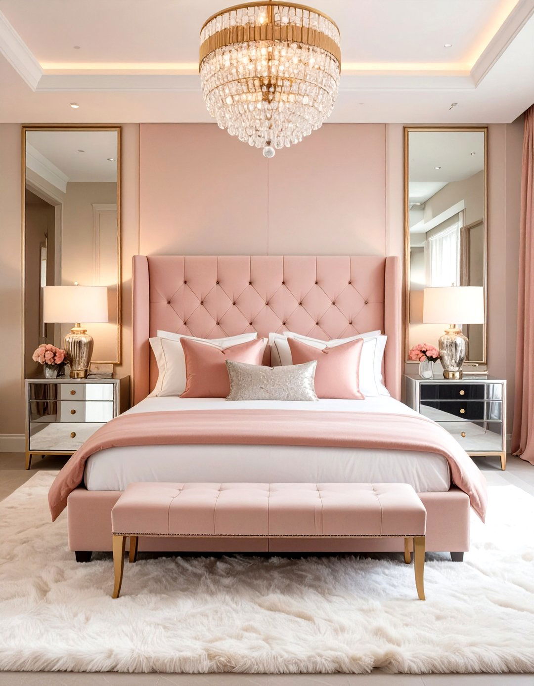 The Glamorous Bedroom Retreat - 30 interior design las vegas ideas