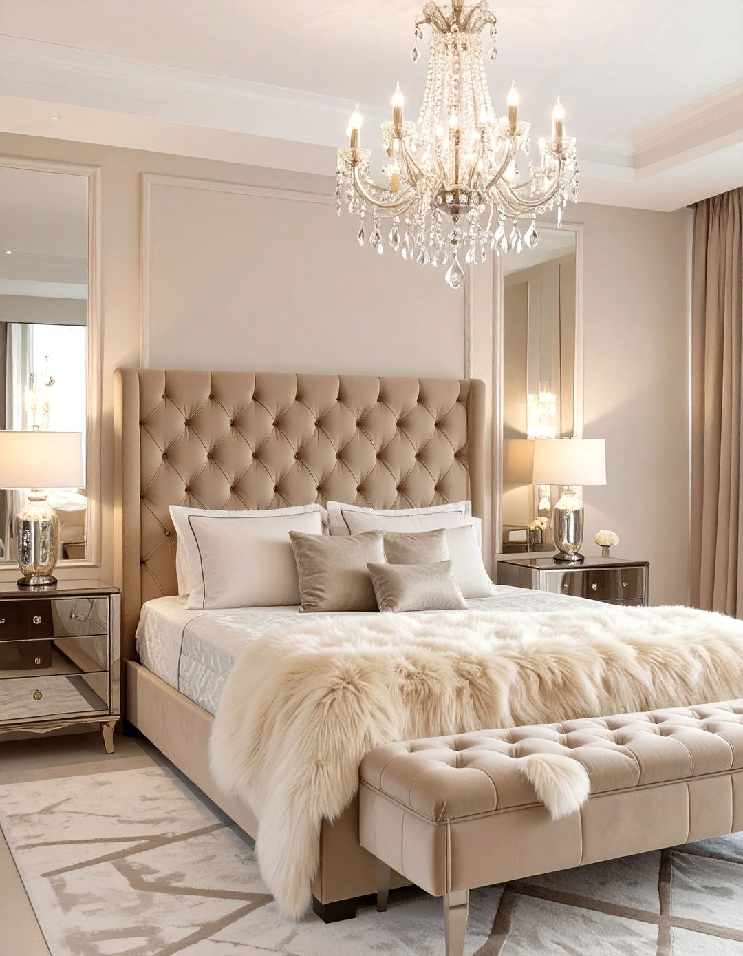 The Glamorous Beige Bedroom - 30 modern beige bedroom ideas