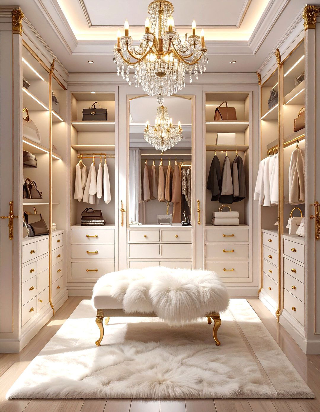 The Glamorous Boutique Closet - 30 home depot closet design ideas