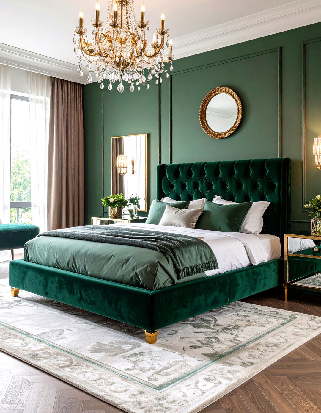 The Glamorous Hollywood Regency Bedroom - 30 large master bedroom ideas