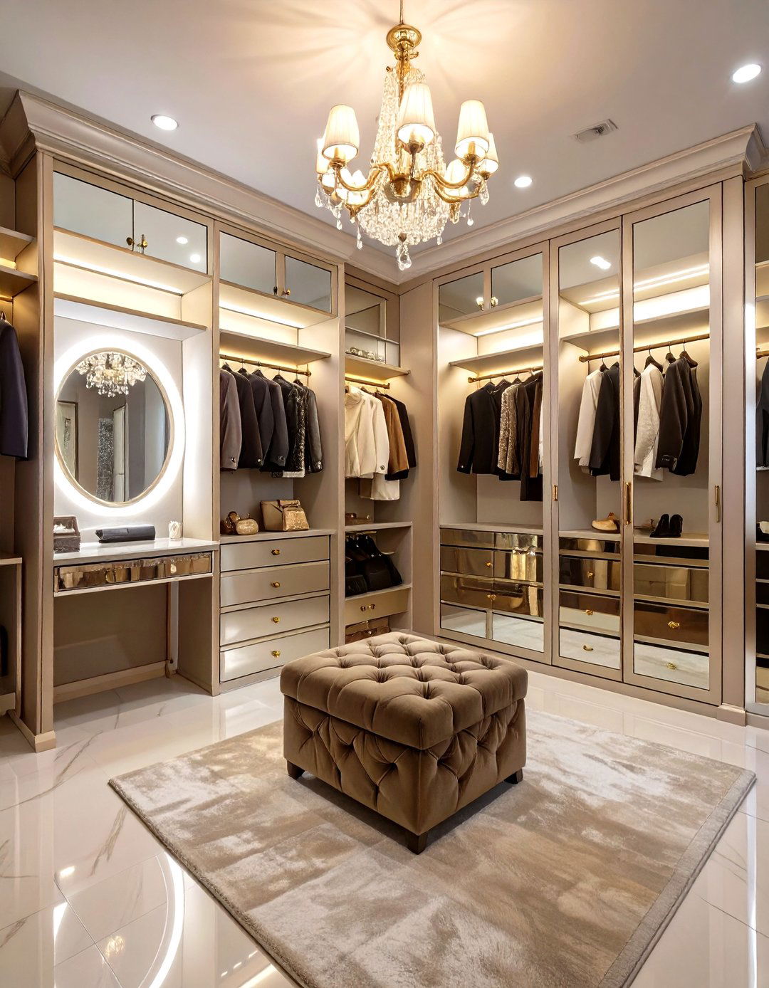 The Glamorous Hollywood Regency Closet - 30 closet design software ideas