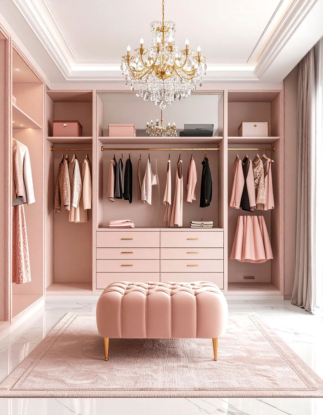 The Glamorous Hollywood Regency Closet - 30 design closet ideas