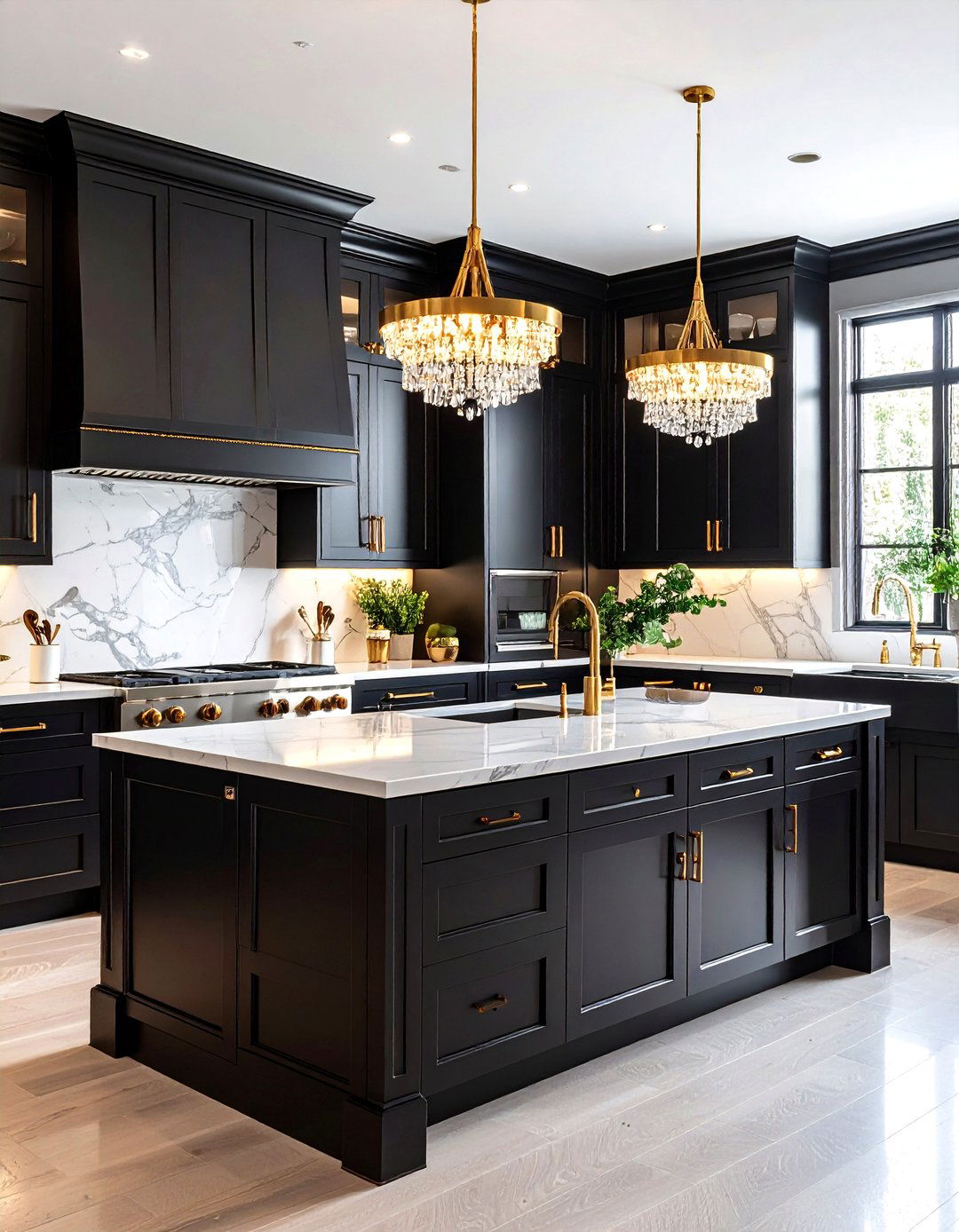 The Glamorous Hollywood Regency Kitchen Pantry - 30 kitchen pantry ideas