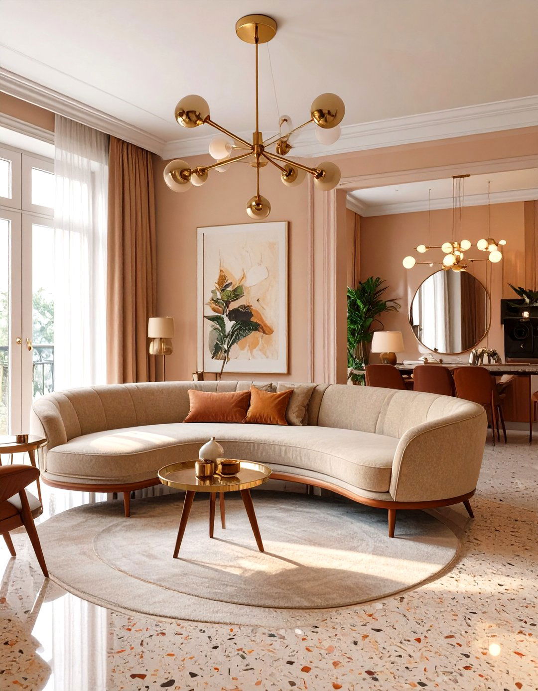 The Glamour of a s Rome Apartment - 30 italian interior design ideas
