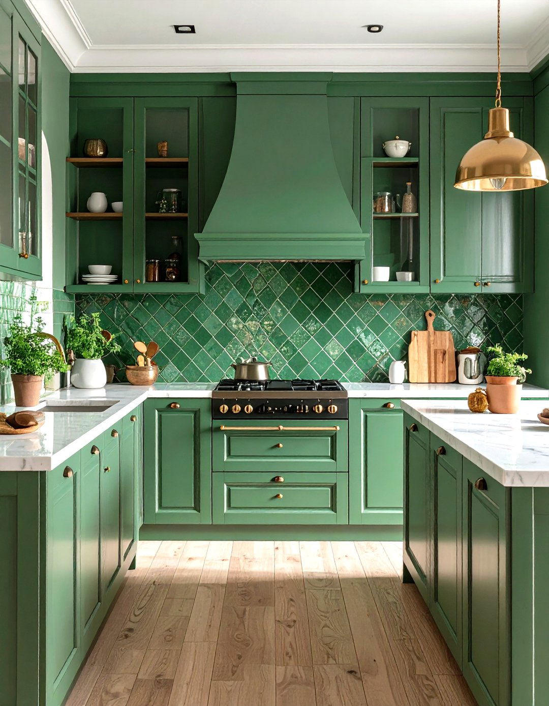 The Glazed Tile Kitchen Backsplash - 30 latest kitchen designs
