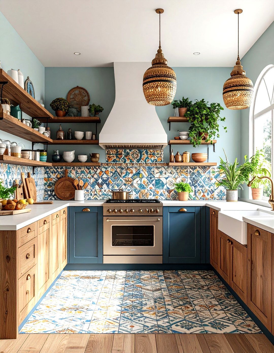 The Global Fusion Kitchen - 30 kitchen update ideas