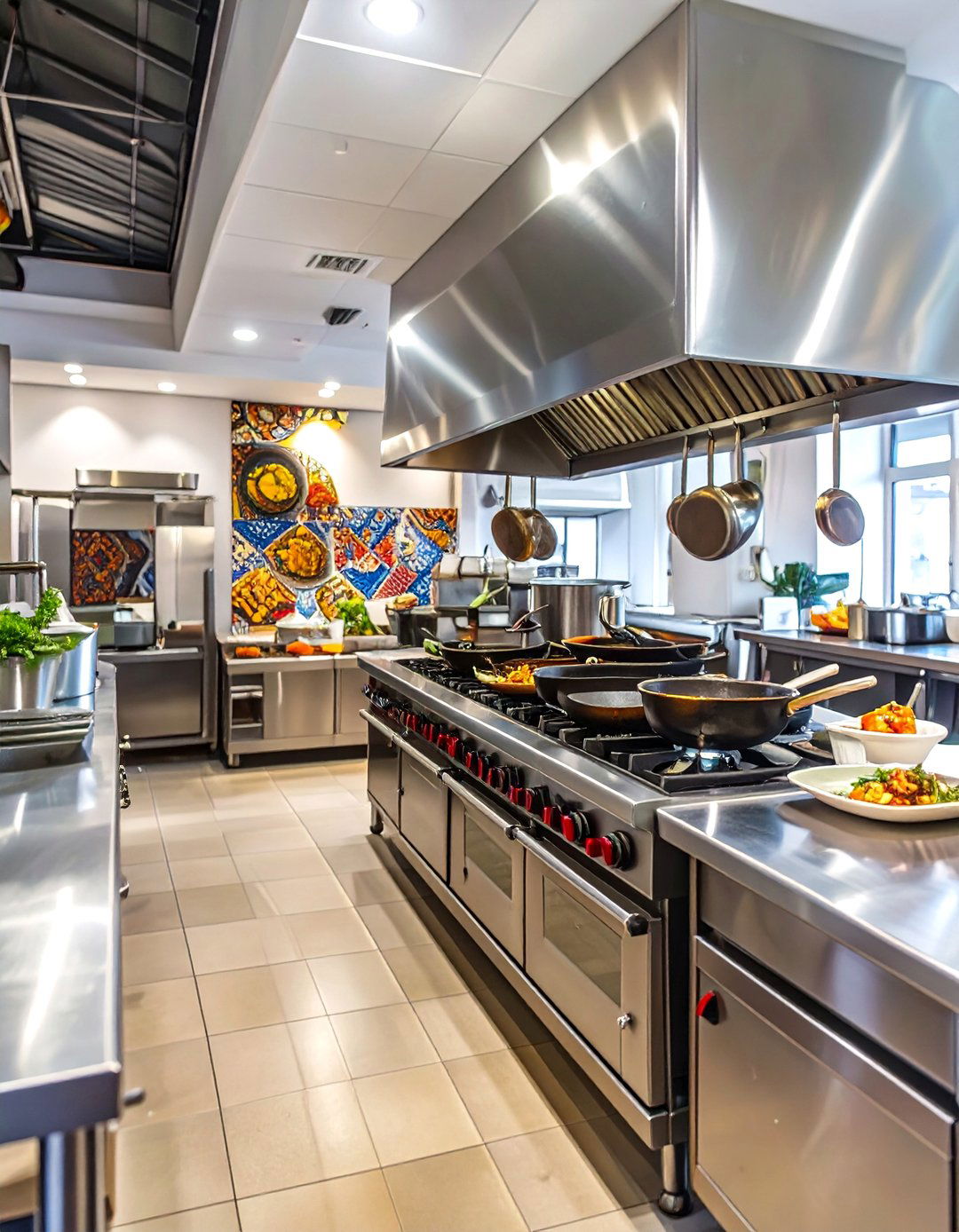 30 Efficient Commercial Kitchen Design Ideas for Pros - We Love Home Blog