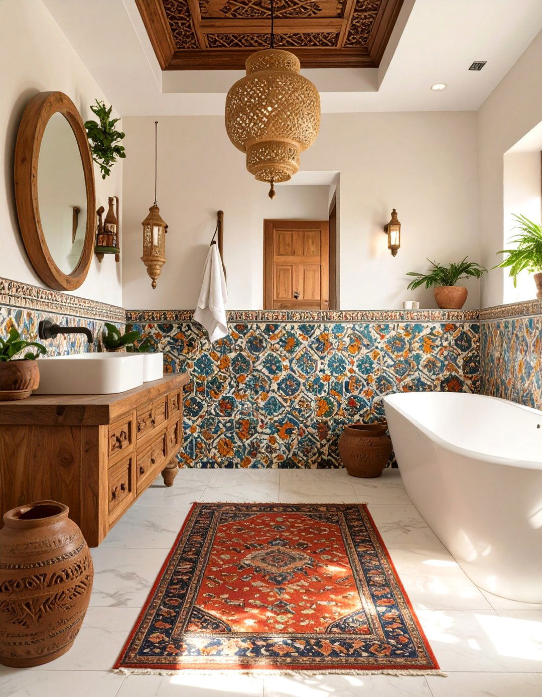 The Global Nomad Bathroom - 30 bathroom decorating ideas