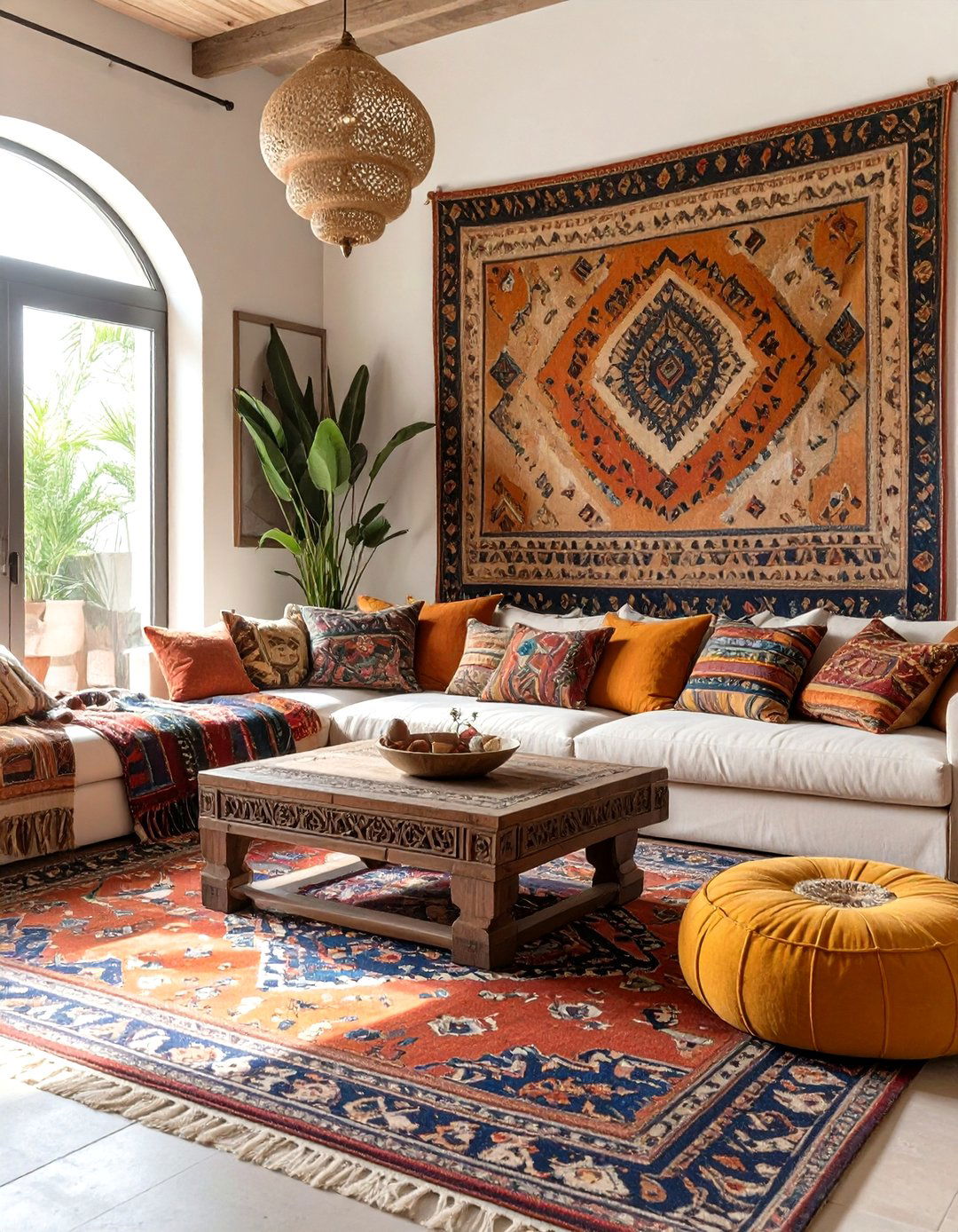 The Global Nomad Inspired Living Room - 30 interior design photography ideas