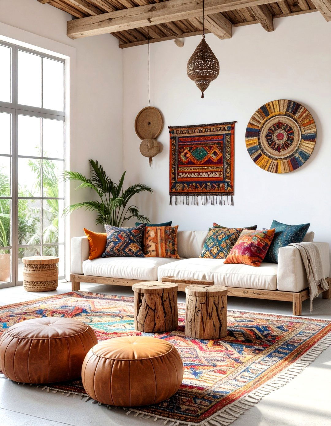 The Global Nomad Living Room - 30 apartment therapy living room ideas