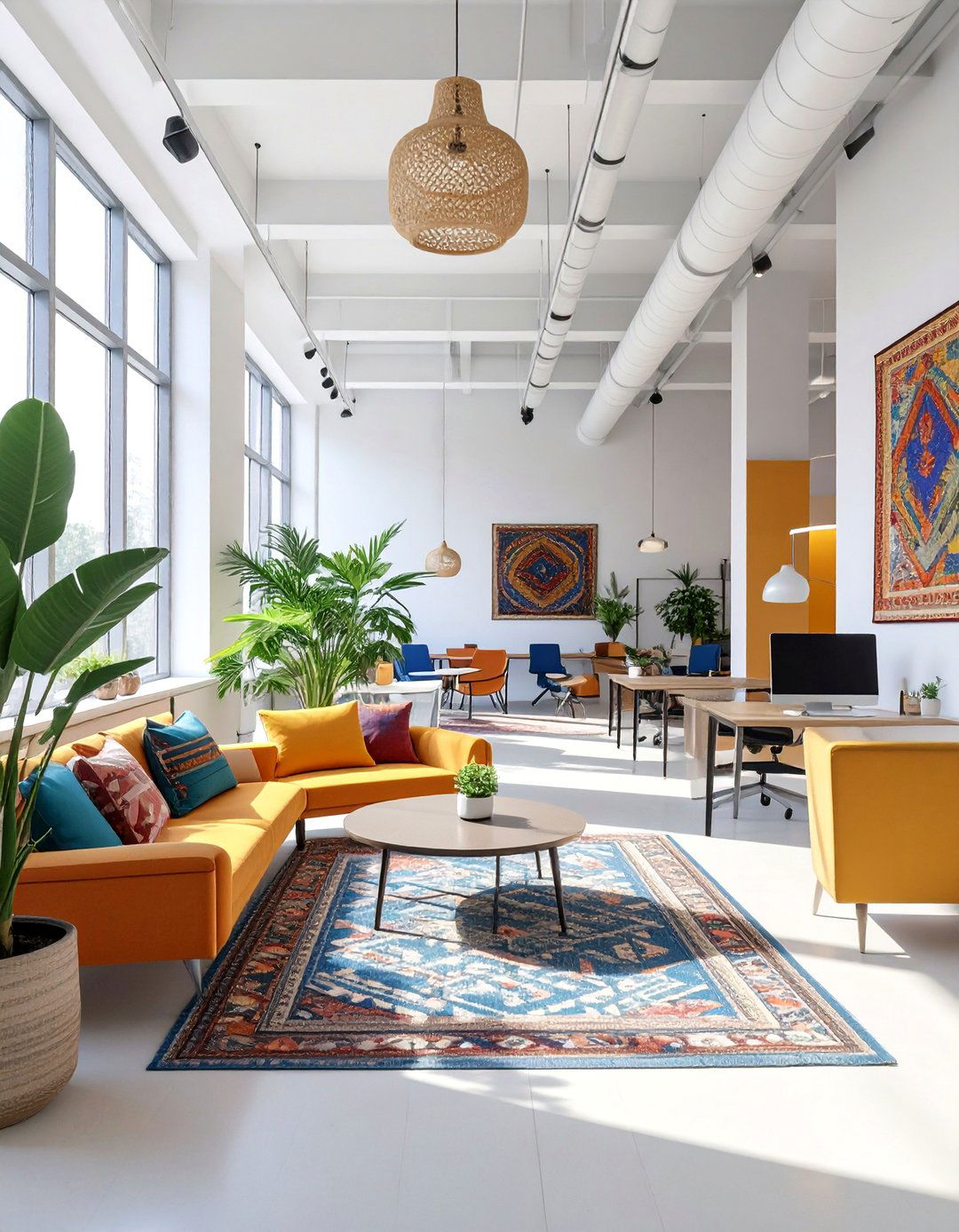 The Global Nomad Office - 30 commercial office interior design ideas