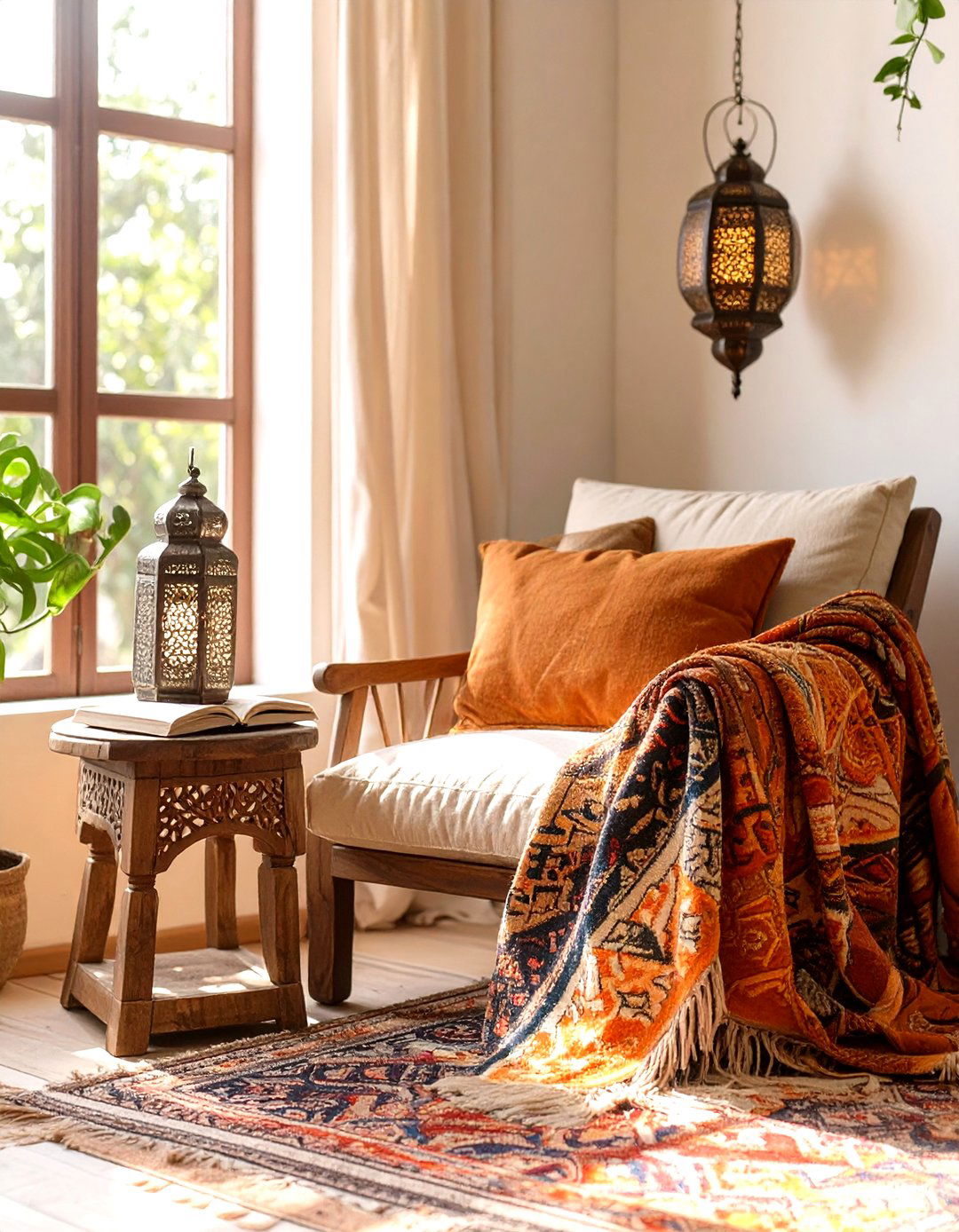 The Global Nomad Reading Nook - 30 home decor ideas thehometrotters