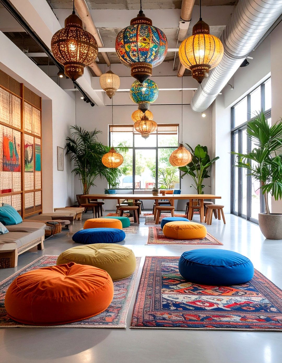 The Global Nomad Themed Office - 30 corporate interior design ideas