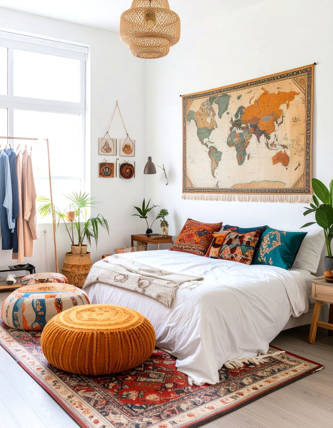 The Global Traveler Dorm Room - 30 dorm room ideas for girls