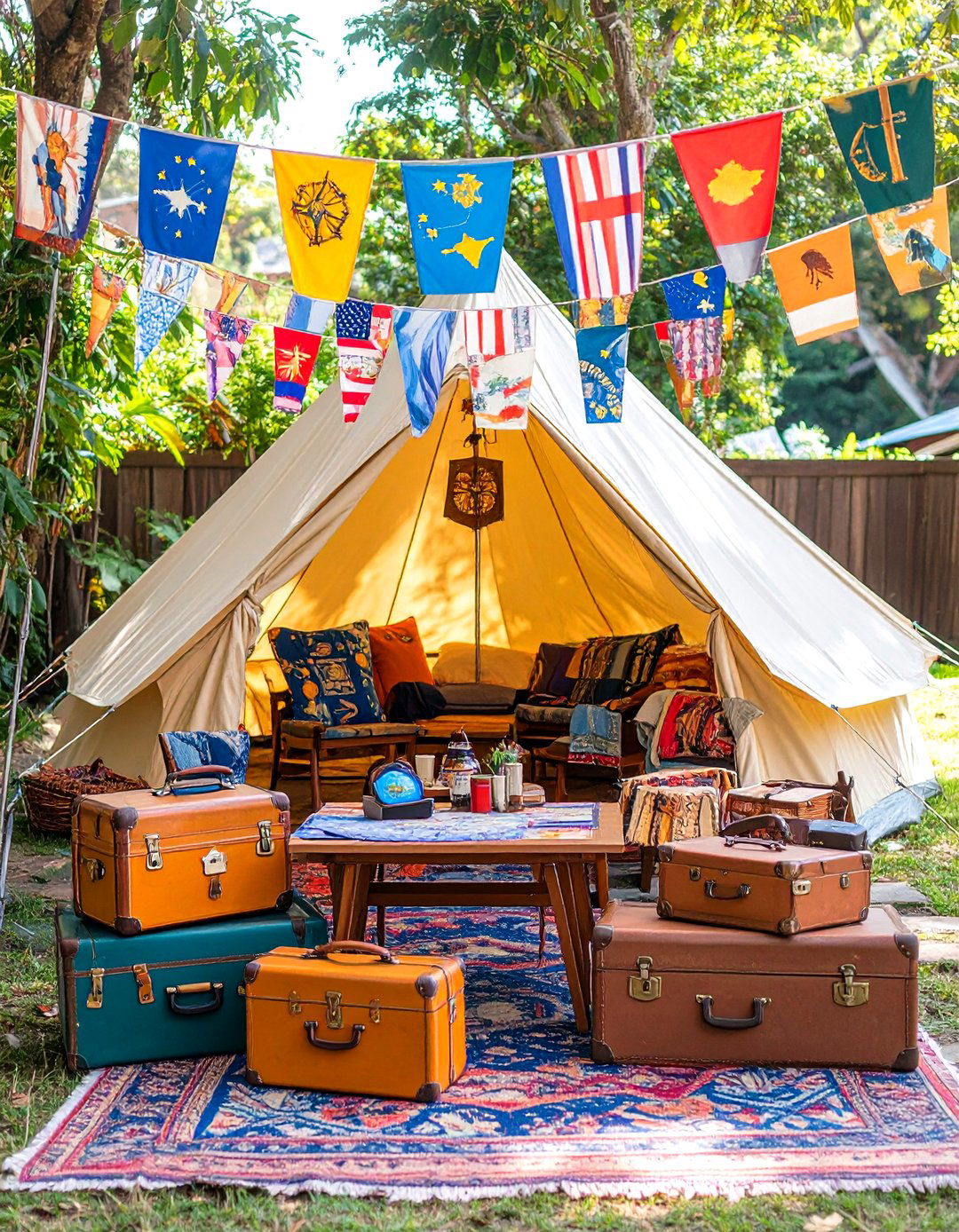 The Global Travelers Basecamp - 30 backyard camping ideas