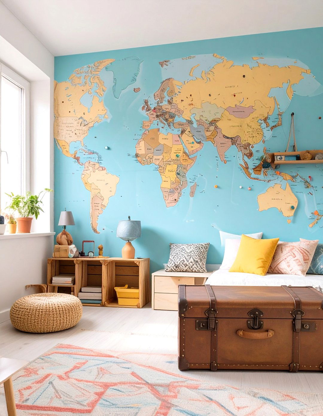 The Global Travelers Collection Room - 30 ai teen room design ideas