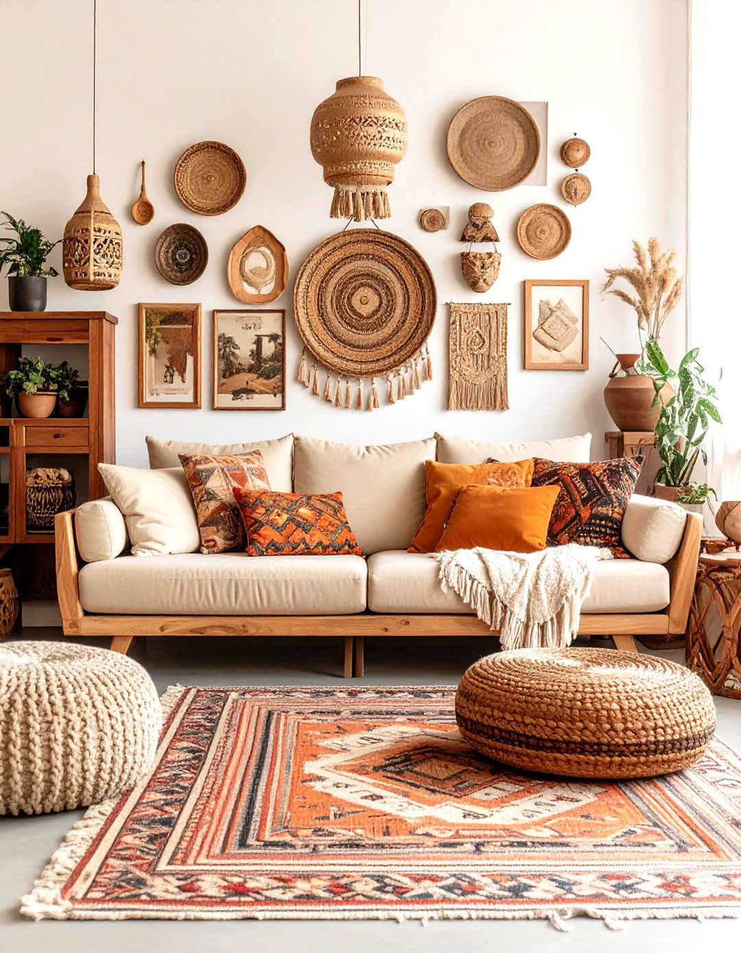 The Global Travelers Eclectic Living Room - 30 ikea living room ideas