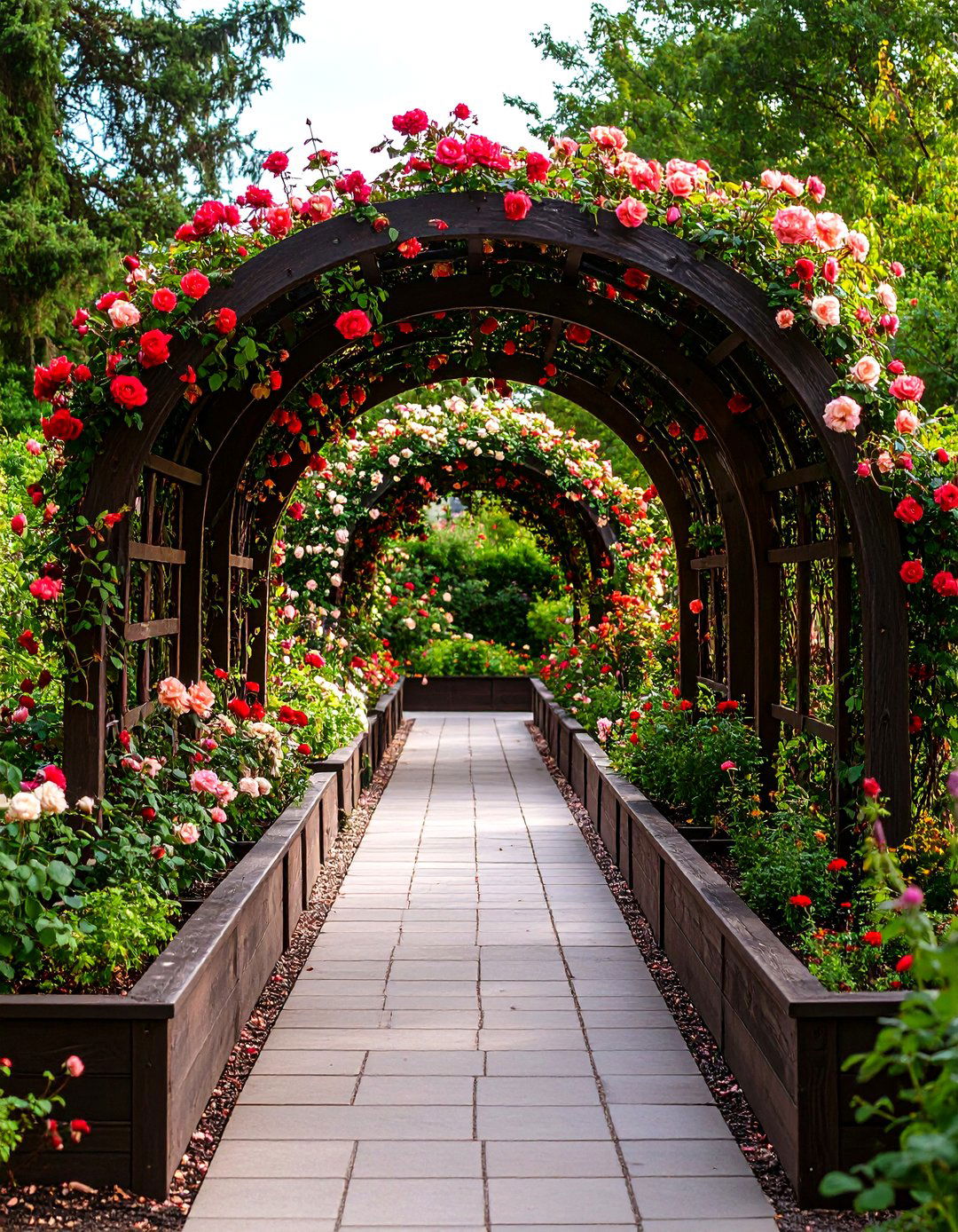 The Gothic Arch Trellis Raised Garden Bed - 30 ideas for raised garden beds