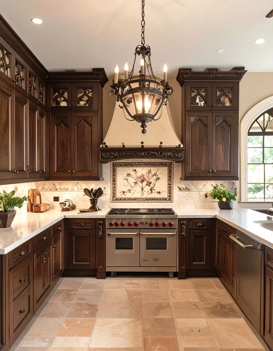 The Gothic Revival Kitchen - 30 free kitchen design ideas