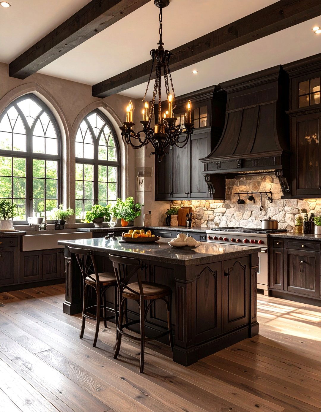 The Gothic Revival Kitchen - 30 kitchen theme ideas