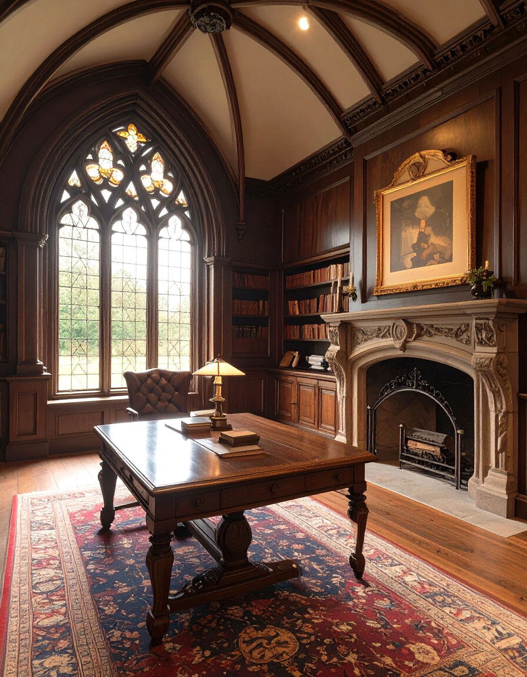 The Gothic Revival Manor - 30 house design ideas