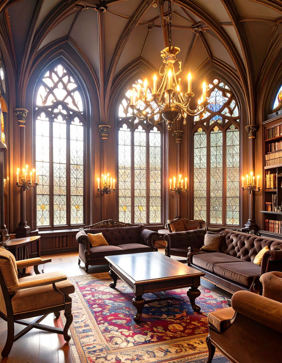 The Gothic Revival Vampires Manor - 30 home design game ideas