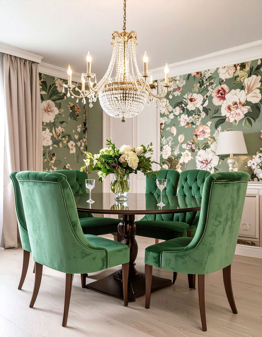 The Grand Millennial Dining Room - 30 modern traditional interior design ideas