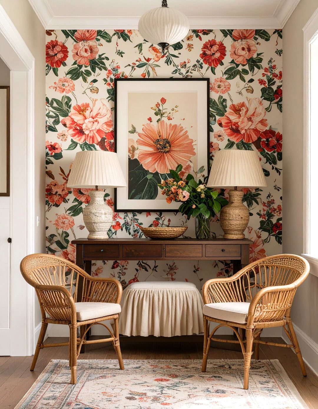 The Grand Millennial Entryway - 30 how to design a stylish entryway ideas