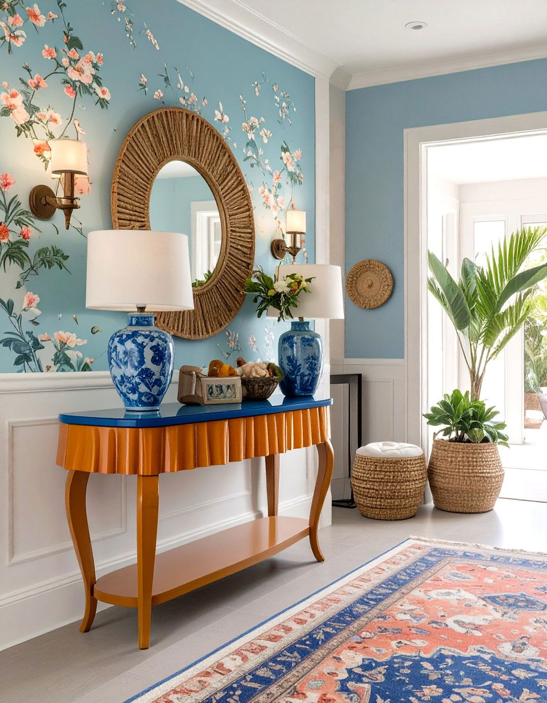 The Grand Millennial Foyer - 30 home entryway ideas