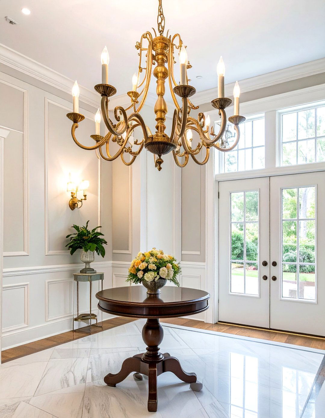 The Grand Traditional Tiered Foyer Chandelier - 30 foyer chandelier ideas