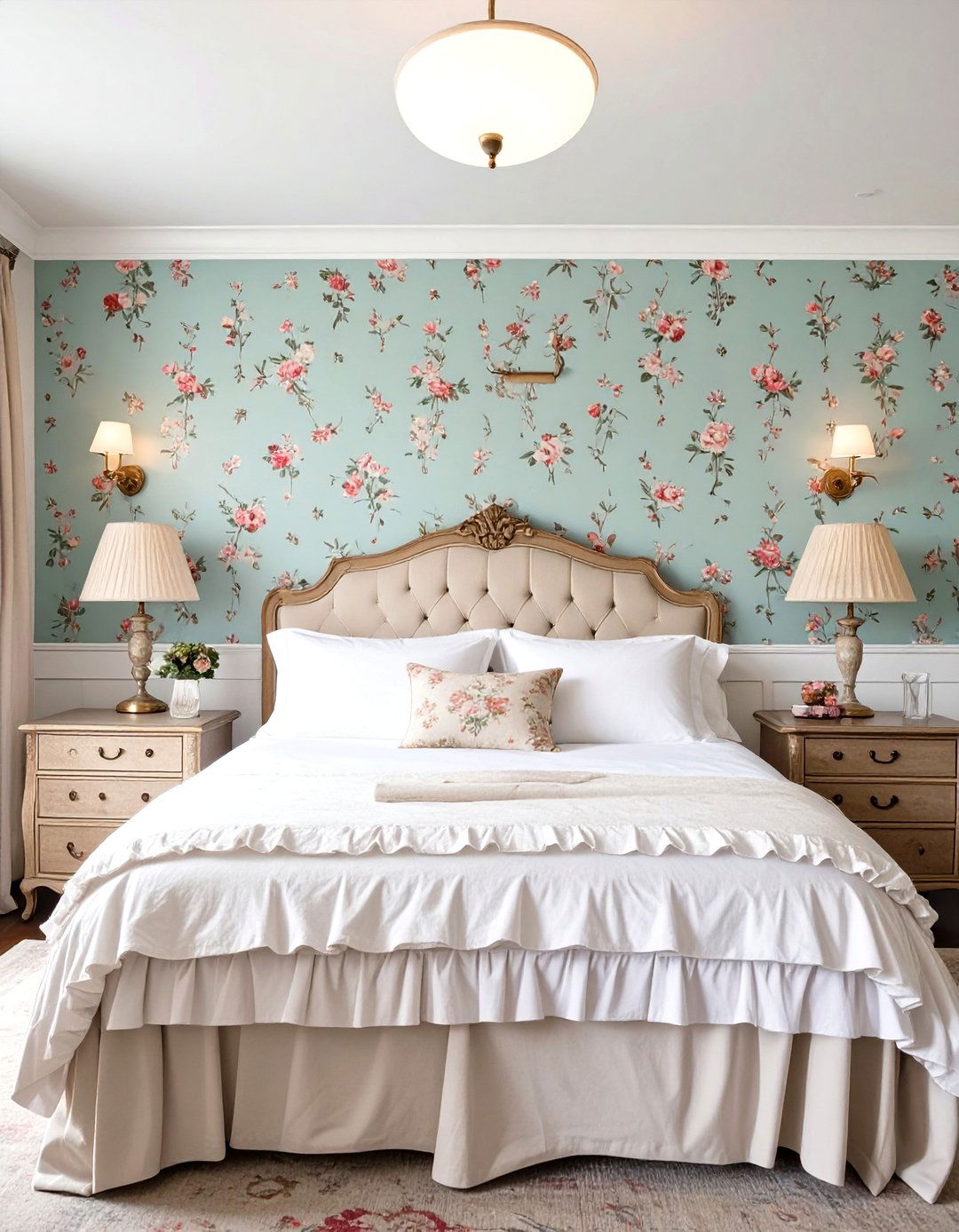 The Grandmillennial Bedroom - 30 luxury bedroom interior design ideas