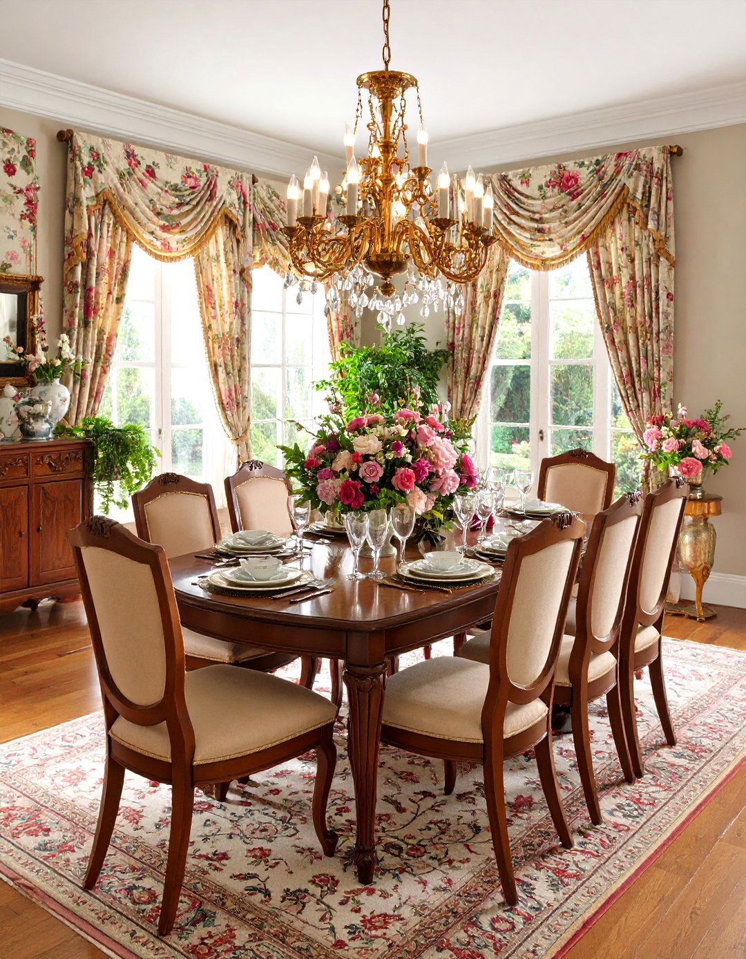 The Grandmillennial Dining Room - 30 3d home design online ideas