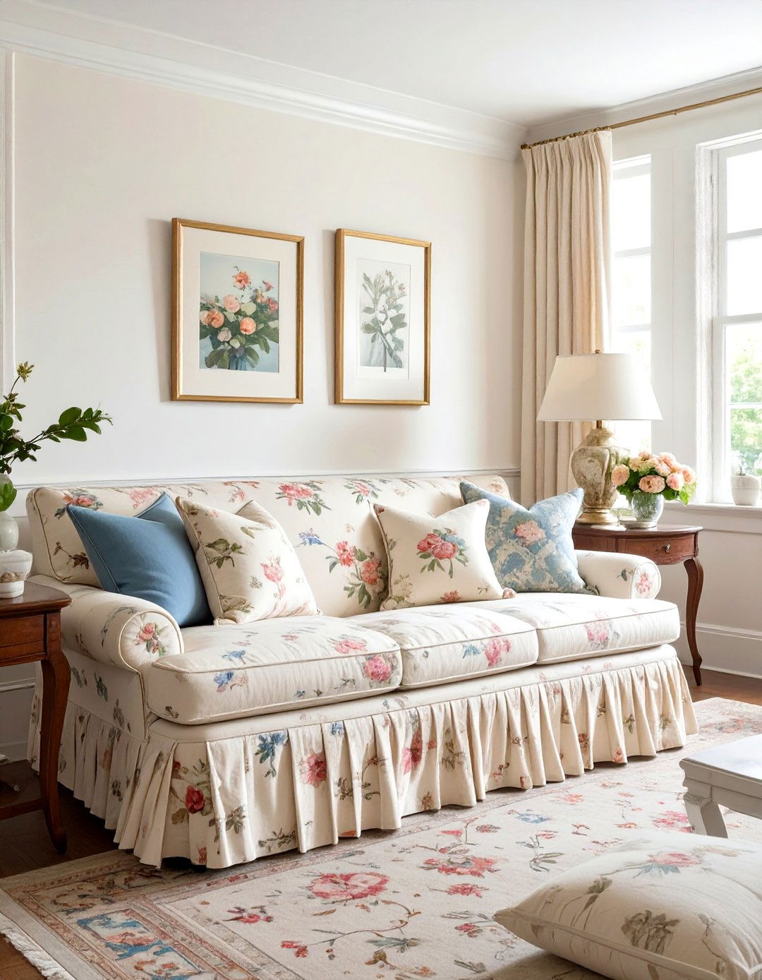 The Grandmillennial Inspired Living Room - 30 old money interior design ideas