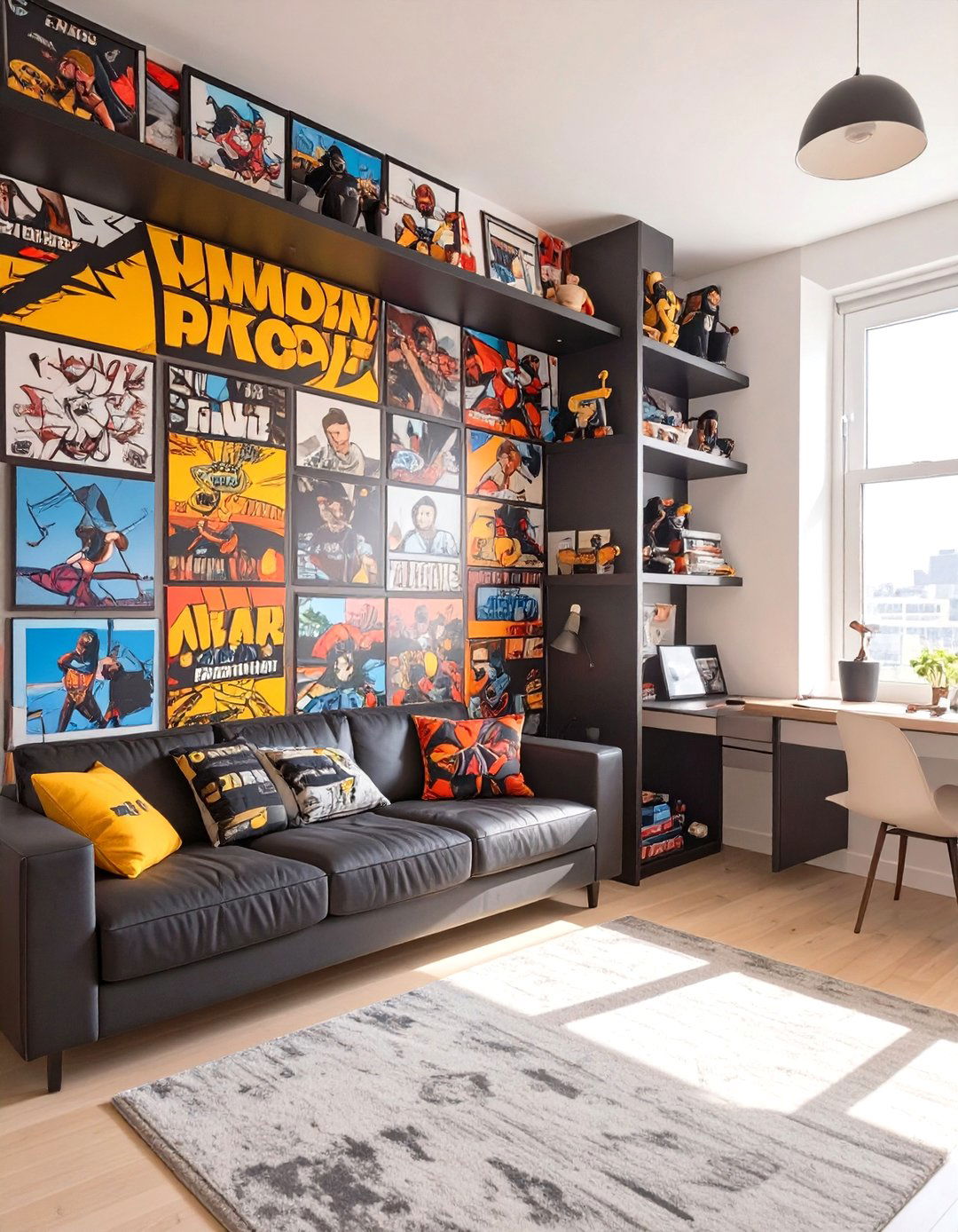 The Graphic Novel Fans Lair - 30 dorm room ideas for guys
