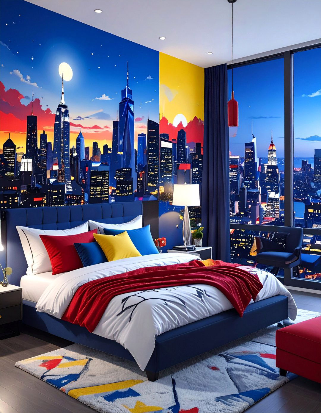 The Graphic Novel Superhero Lair Bedroom - 30 awesome boy bedroom ideas