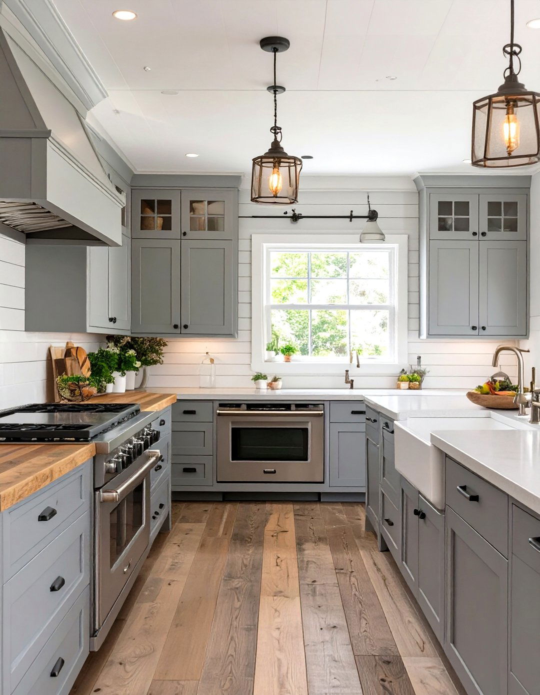 The Gray Washed Coastal Cottage Kitchen - 30 beach house kitchen ideas