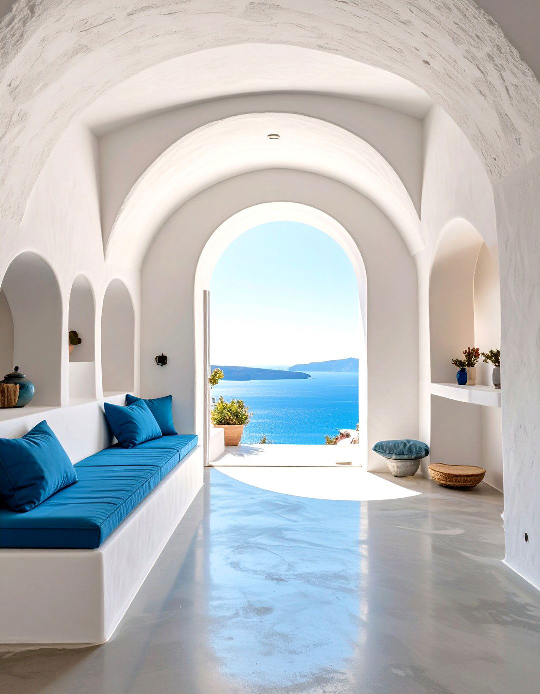 The Greek Island Whitewashed Villa Design - 30 online house design ideas
