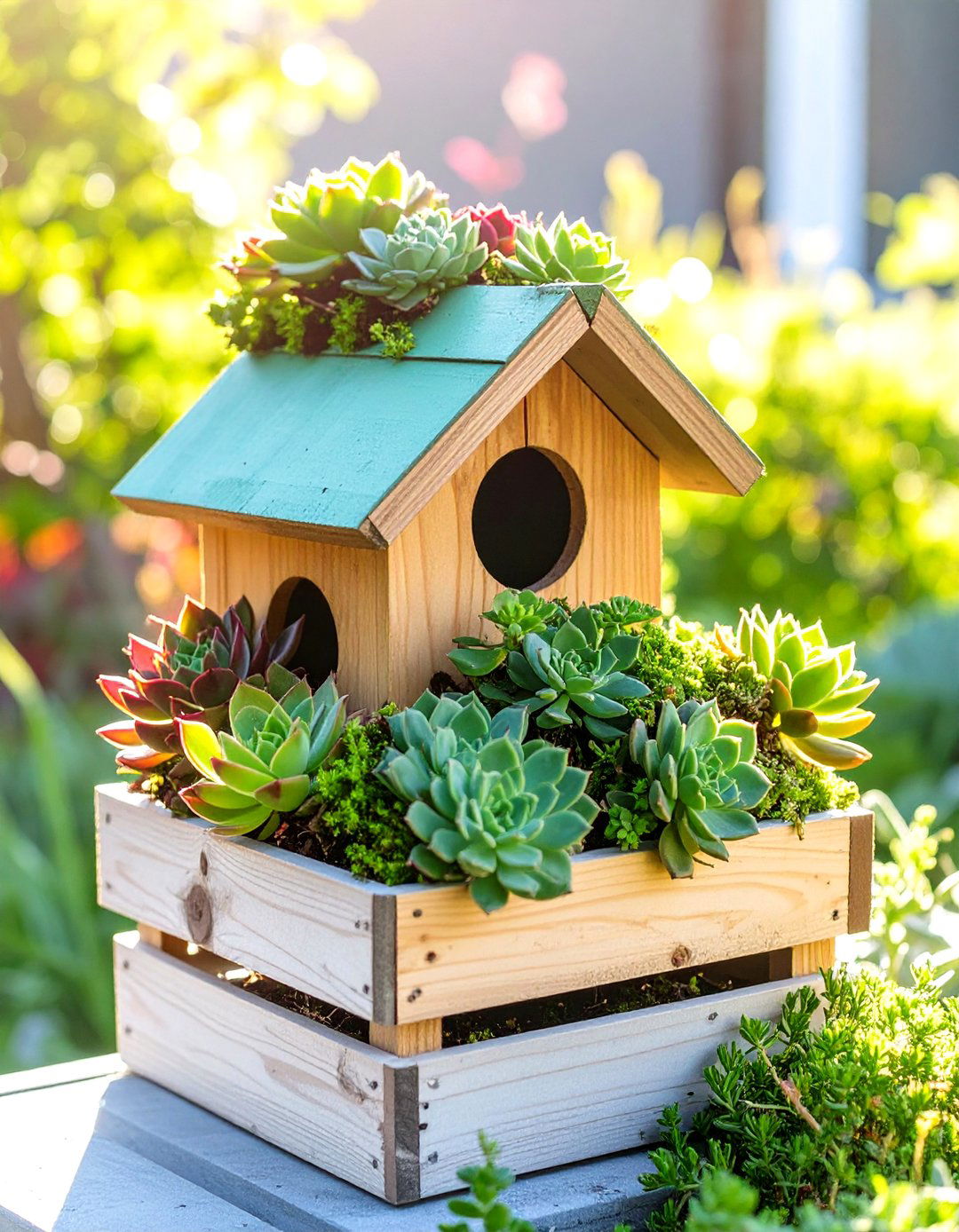The Green Roof Bird House - 30 bird house design ideas
