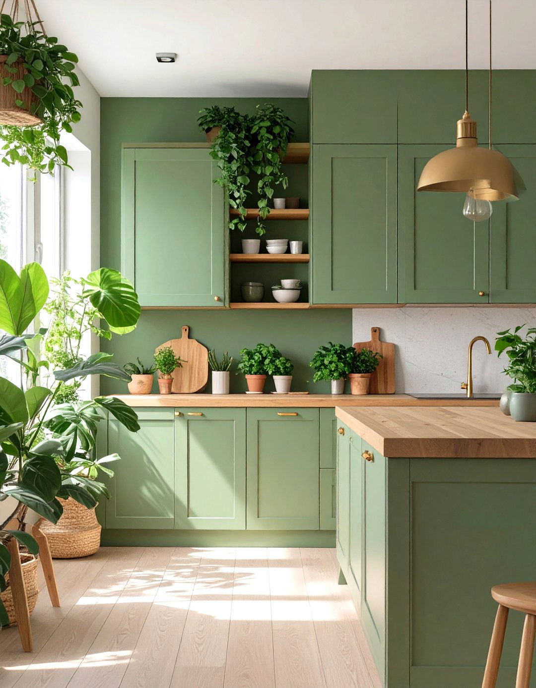 The Green and Natural Kitchen - 30 beautiful kitchen designs