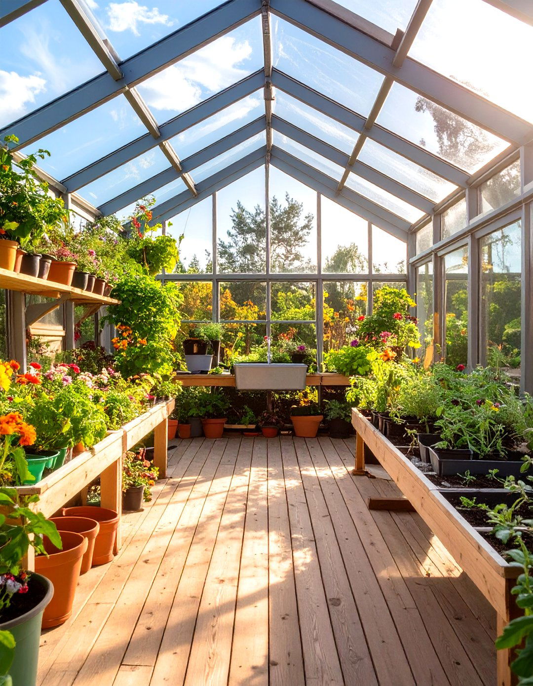 The Greenhouse Gardeners Deck - 30 enclosed deck ideas
