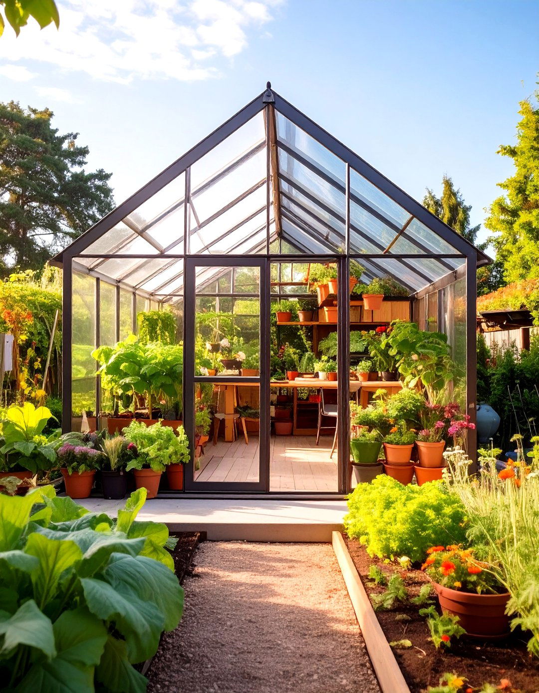 The Greenhouse Hybrid Garden Studio - 30 garden studio design ideas