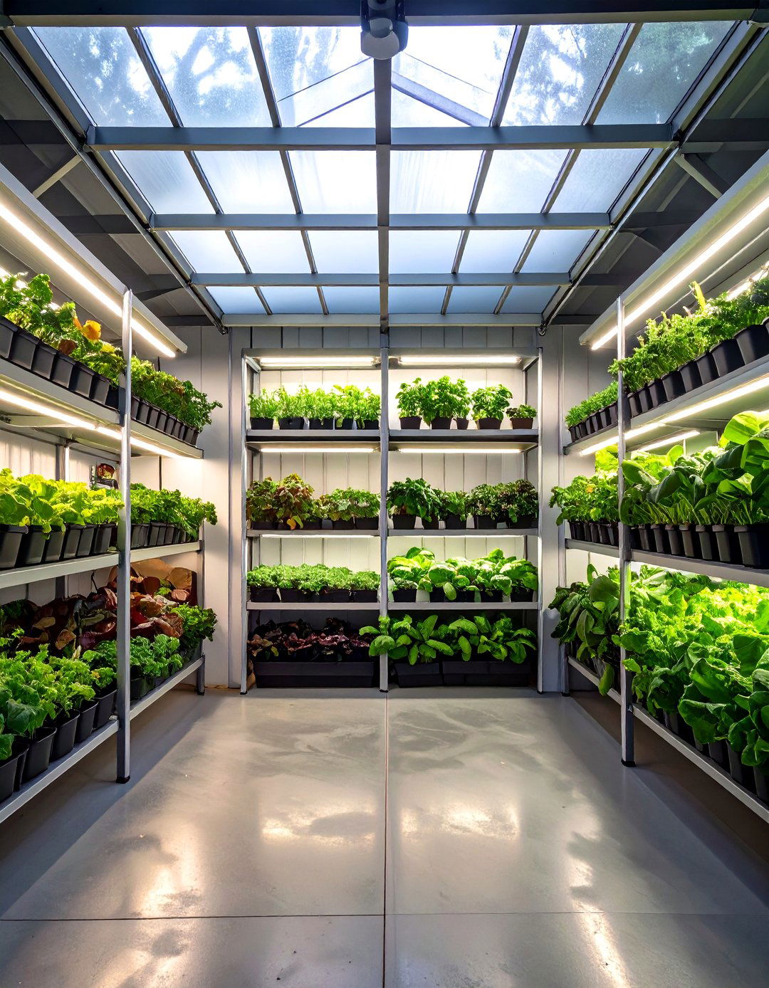 The Greenhouse and Indoor Garden - 30 cool garage makeover ideas