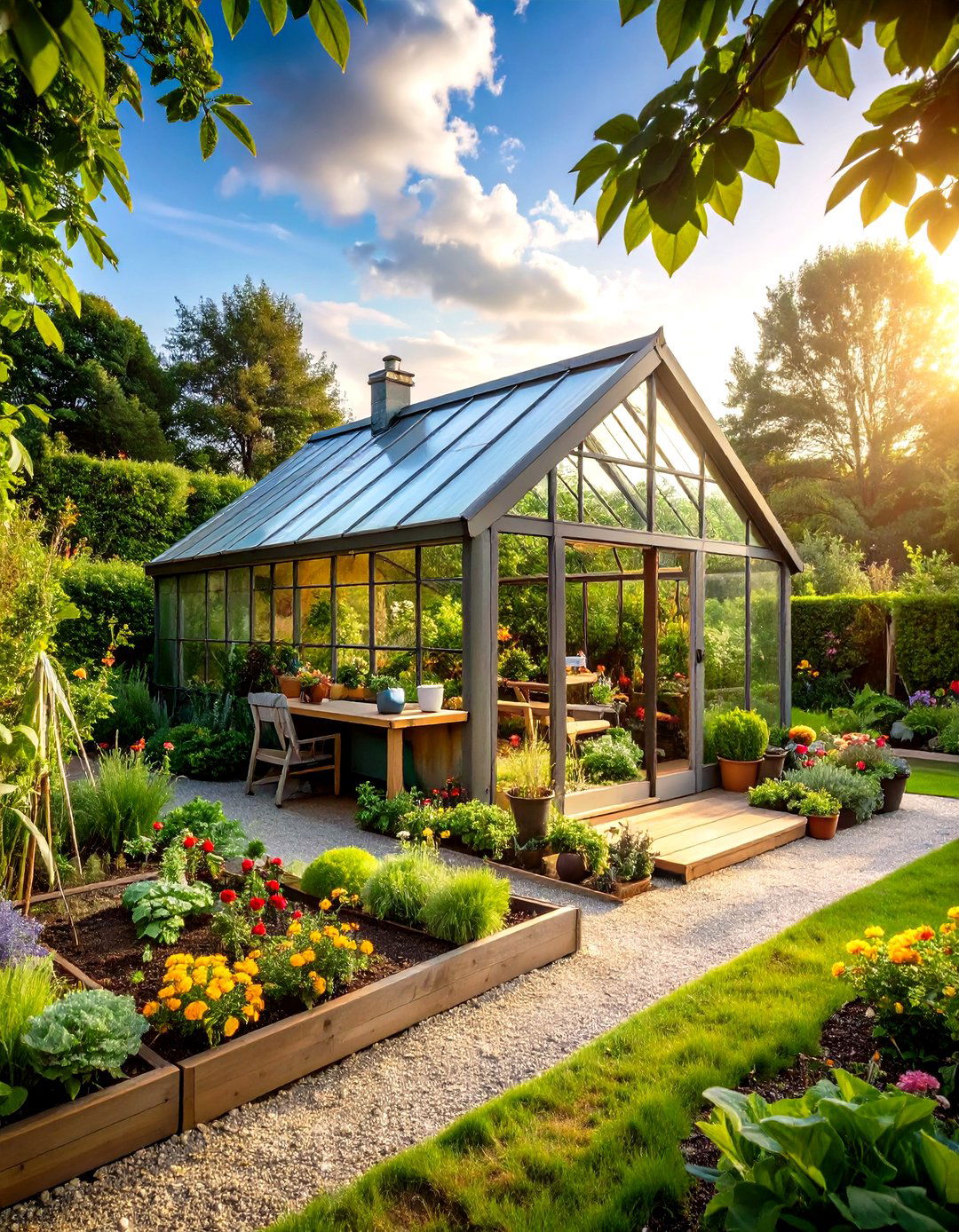 The Greenhouse and Potting Shed Hub - 30 large backyard ideas