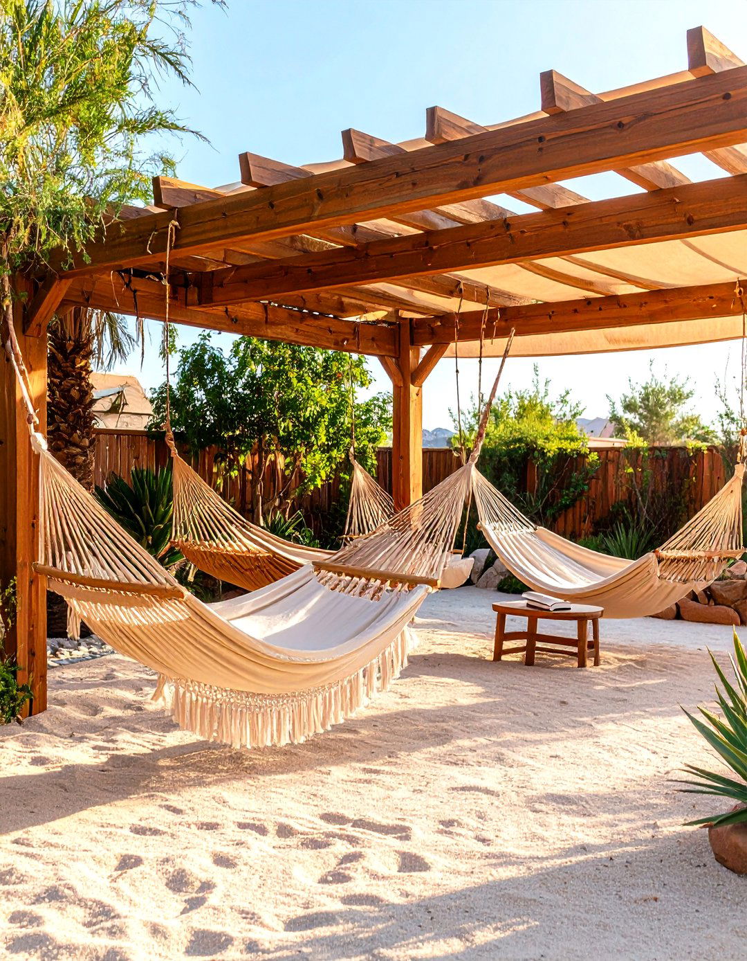 The Hammock Hangout Zone - 30 desert backyard ideas