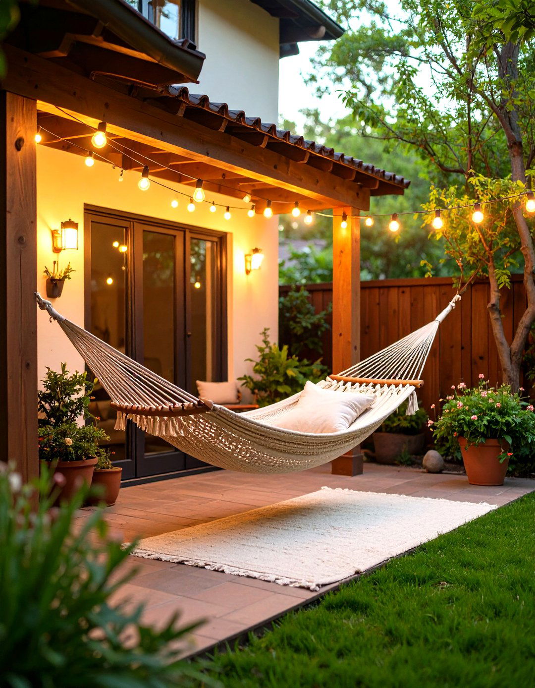 The Hammock Hideaway Patio - 30 easy patio ideas