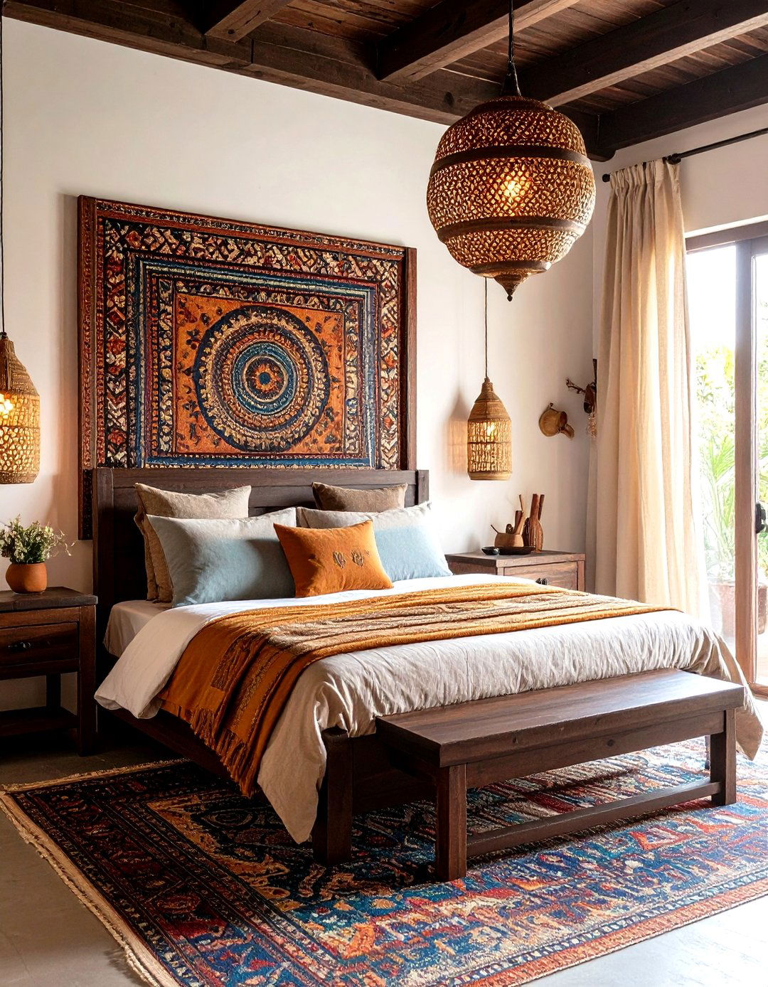 The Handcrafted Kalamkari Textile Haven - 30 indian interior design ideas