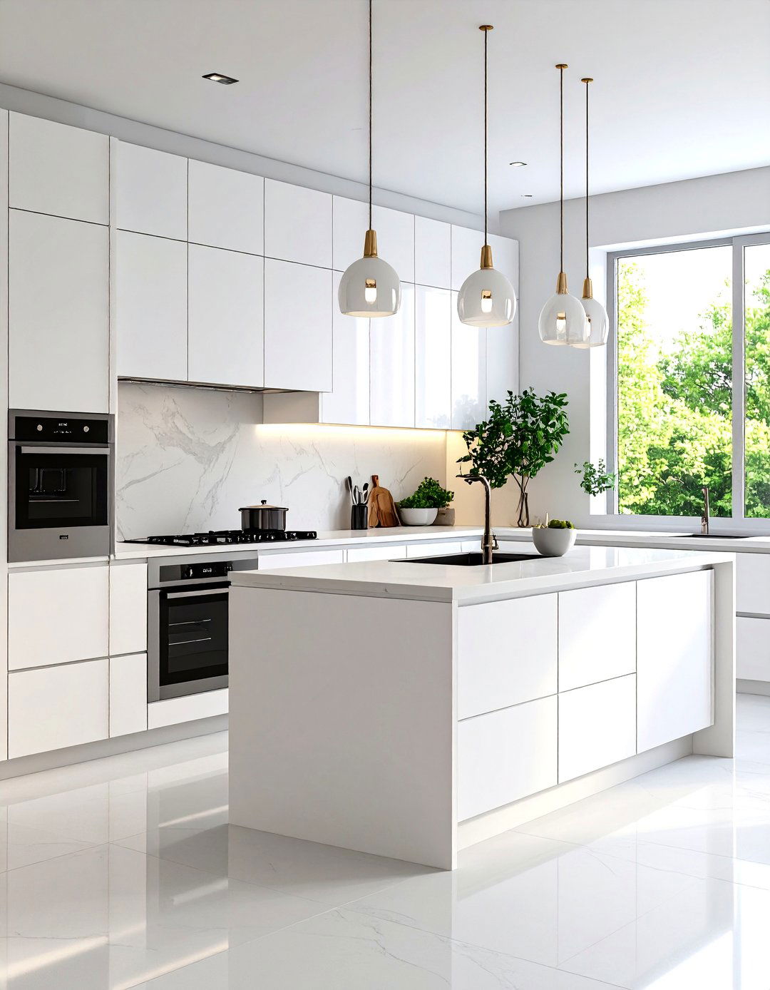 The Handleless Cabinet Kitchen - 30 kitchen remodel trends