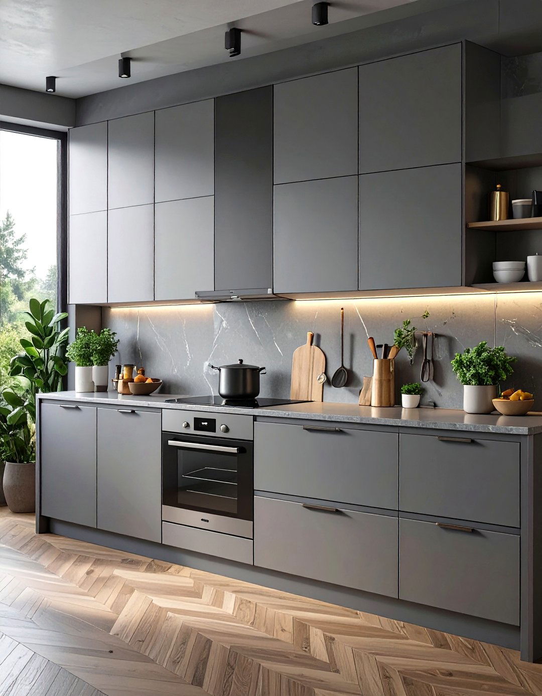 The Handleless Kitchen Design - 30 modern kitchen designs photo gallery