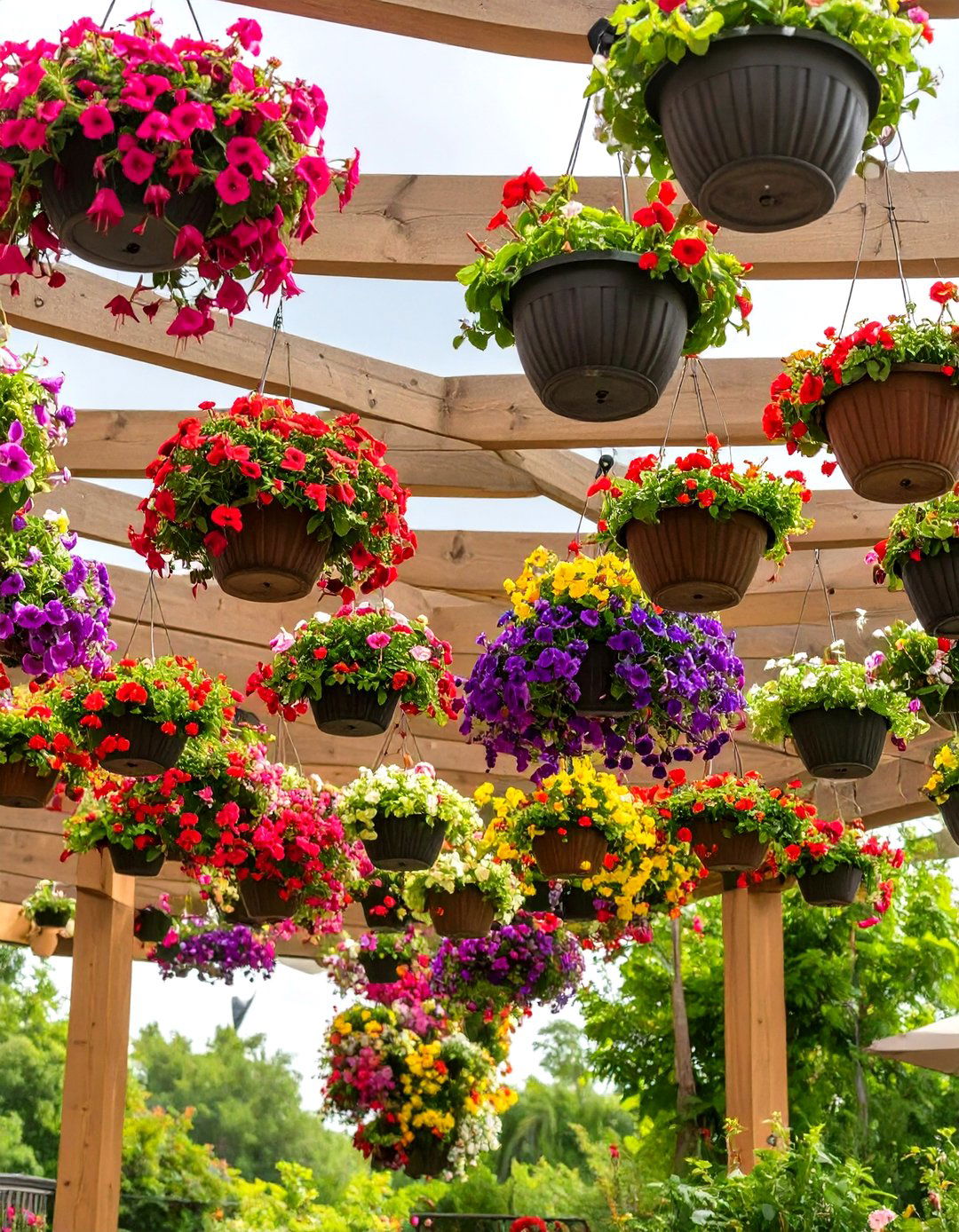 The Hanging Basket Extravaganza - 30 container garden ideas